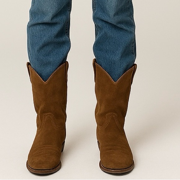 Stylish Brown Suede Ankle Boots for Women - Picture 1 of 7
